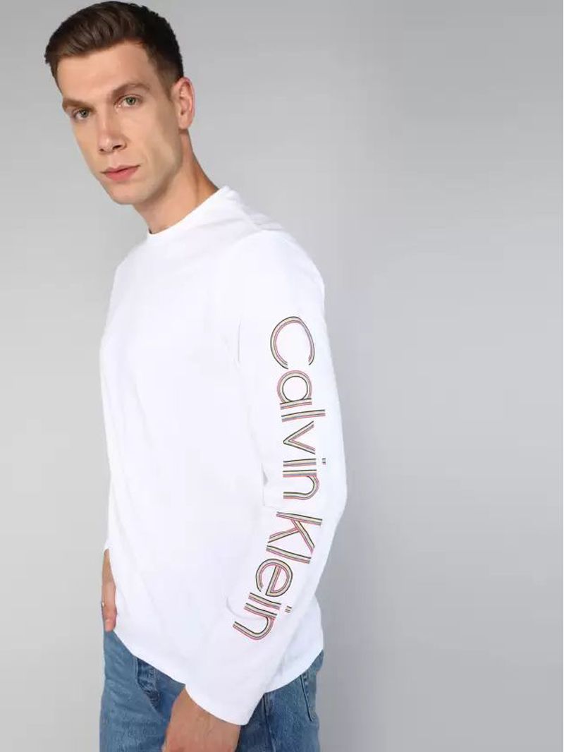 Cortar salida hipocresía Camiseta manga larga con logo - Calvin Klein GT