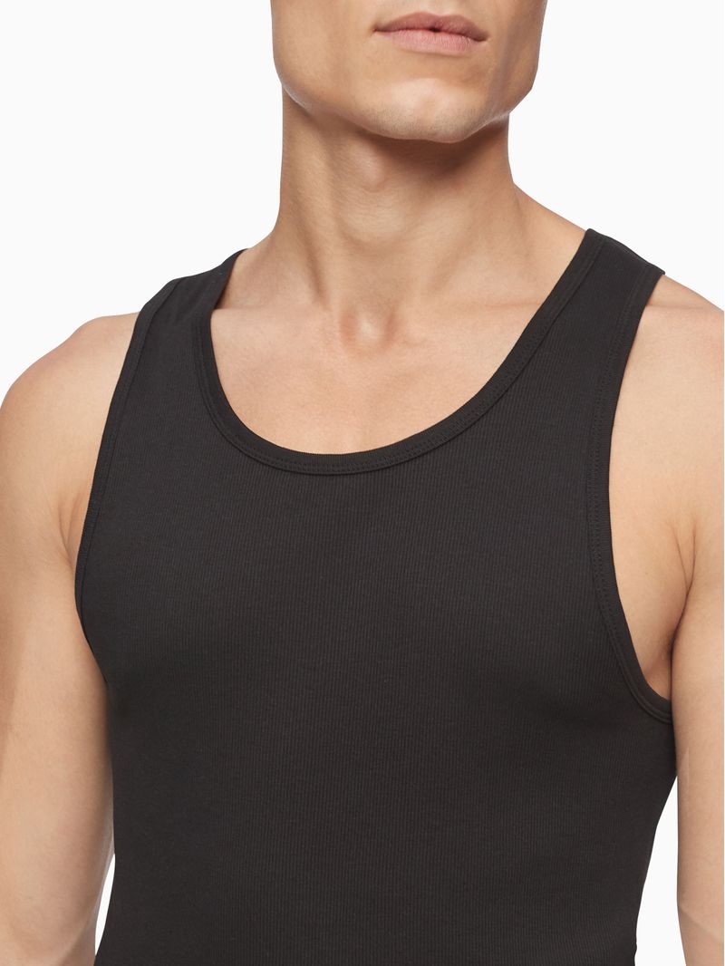 Calvin Klein Cotton Classics Tank Tops 3-Pack Black NM9070-001