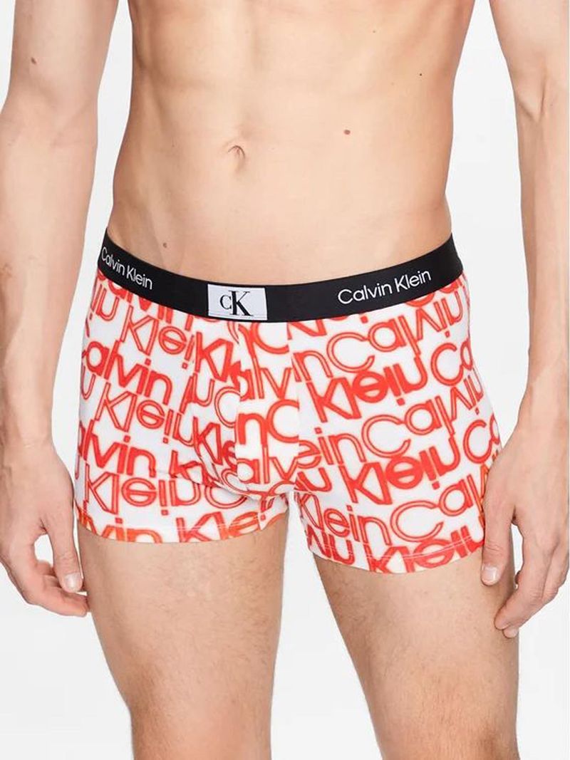 Calzoncillos bóxer Calvin Klein para hombre, personalizados, elásticos,  rojo, pequeño Calvin Klein Calzoncillos boxer
