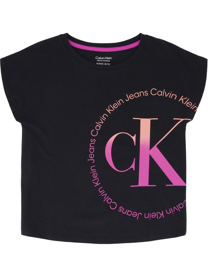 T-SHIRT-MANGA-CORTA-CON-LOGO-CIRCULAR-