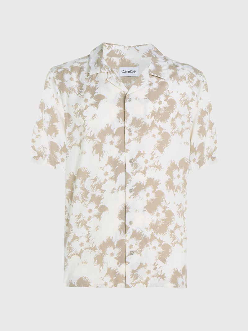 Camisa-manga-corta-con-estampado-floral