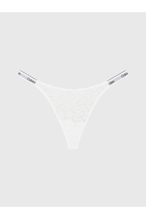 Tanga de encaje - modern logo with lace