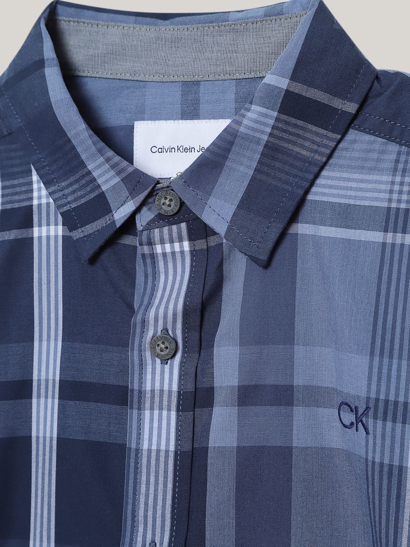 -Camisa con-estampado-de-cuadros-para-niño