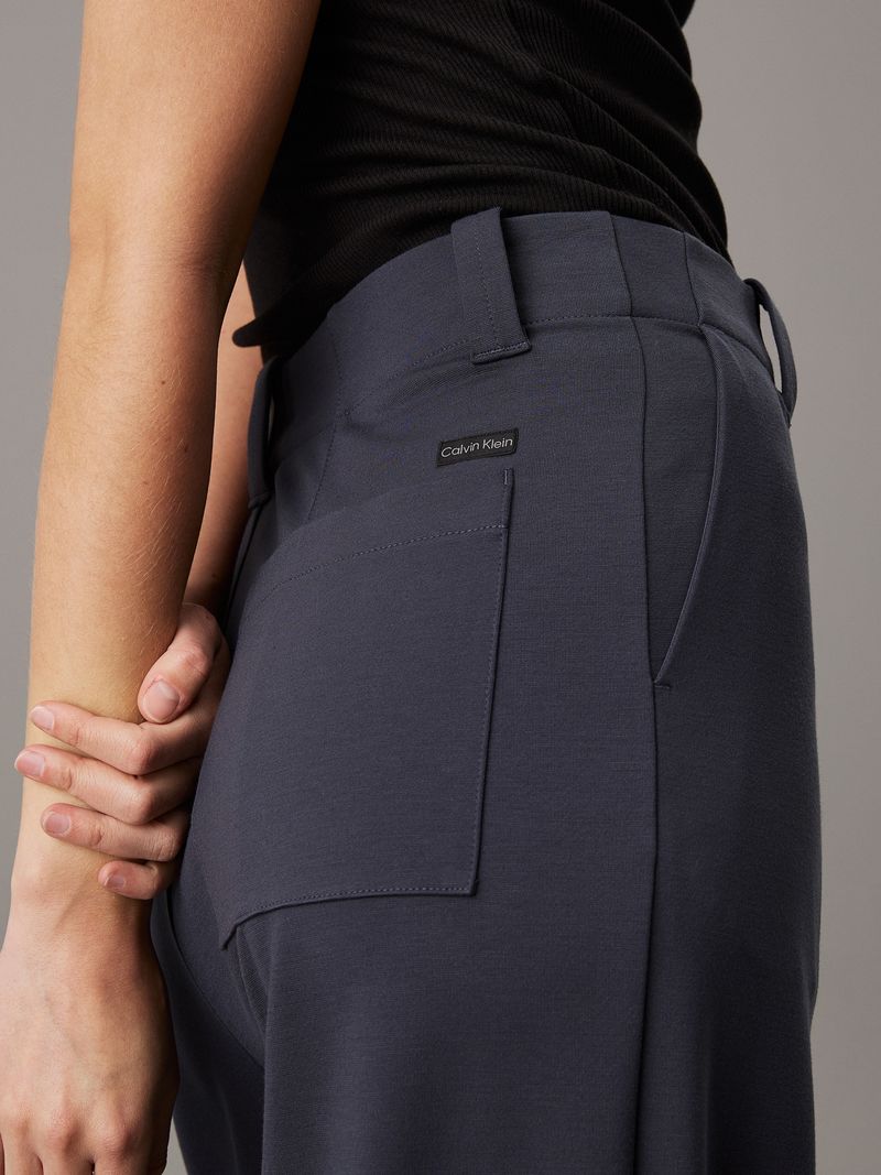 Pantalones-de-pierna-ancha-de-punto-milano