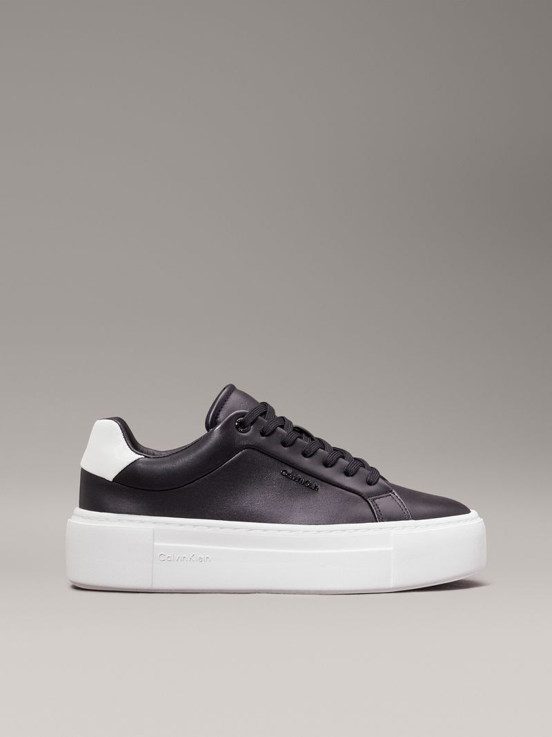Zapato-tenis-de-plataforma-de-cuero