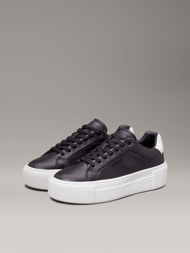 Zapato-tenis-de-plataforma-de-cuero