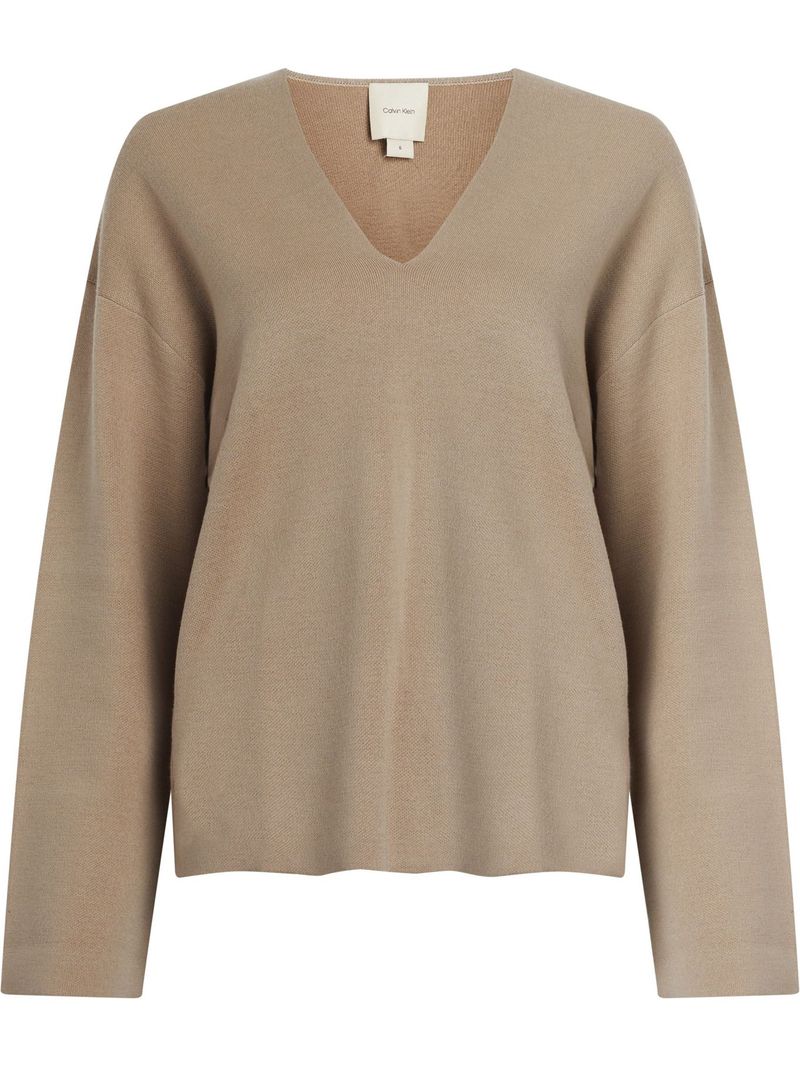 Sueter-de-lana-con-escote-en-v