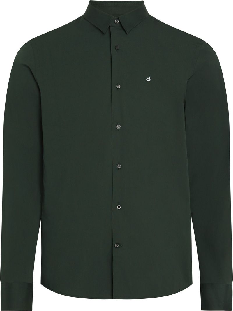 Camisa-slim-de-popelin-elastico