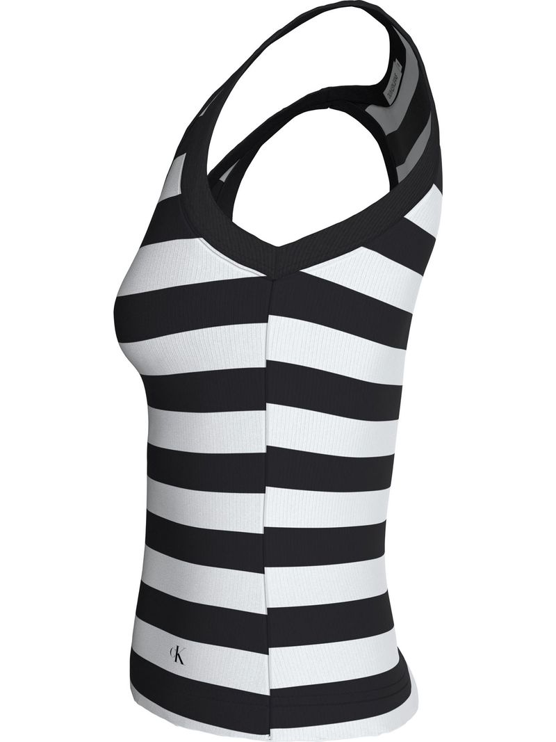 Blusa-de-tirantes-a-rayas-y-con-canale