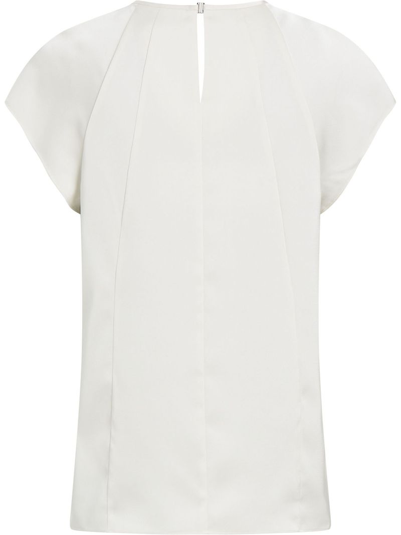 Blusa-de-saten-brillante-mangas-cortas