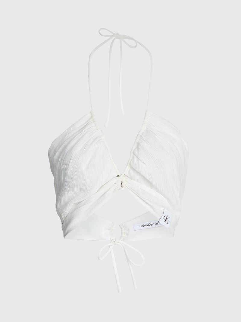 Blusa-con-cordon-de-rayon-arrugado