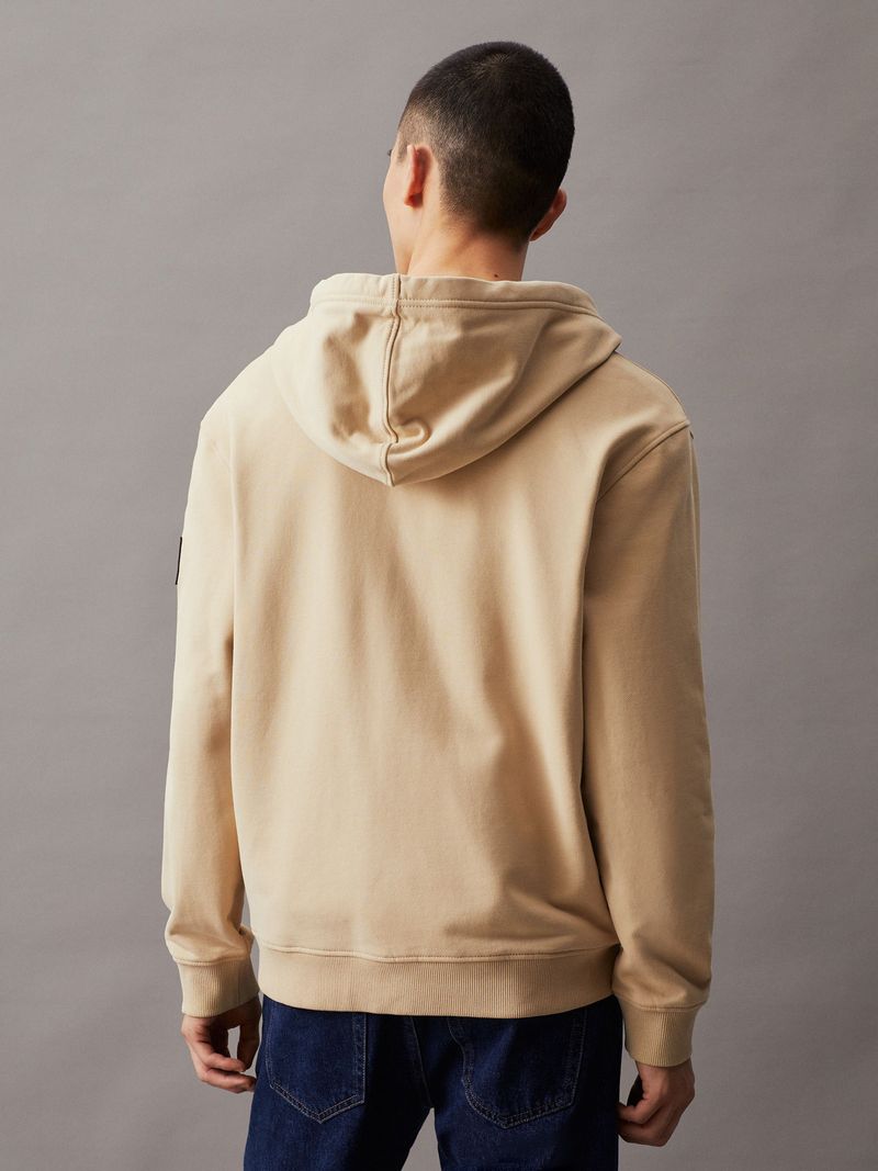 Sudadero-holgado-de-felpa-con-capucha-y-zipper