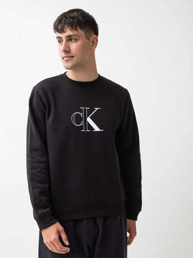 Sudadero-outline-monologo-crew-neck