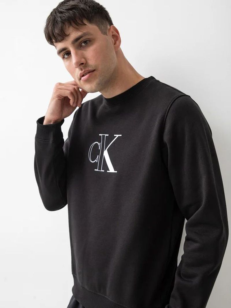 Sudadero-outline-monologo-crew-neck