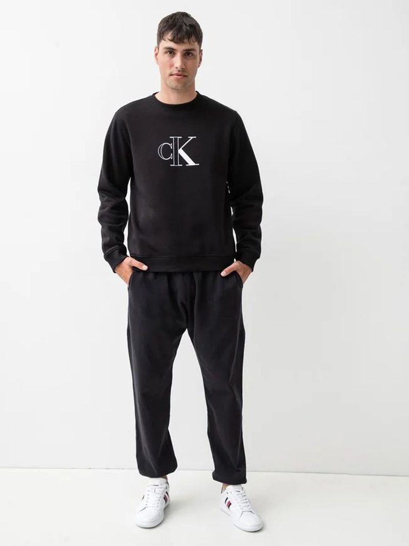 Sudadero-outline-monologo-crew-neck