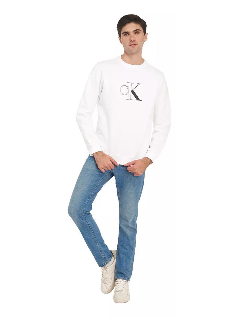 Sudadero-outline-monologo-crew-neck