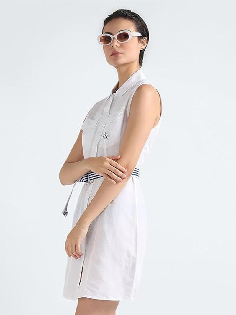 Vestido-sin-mangas-de-algodon-y-lino