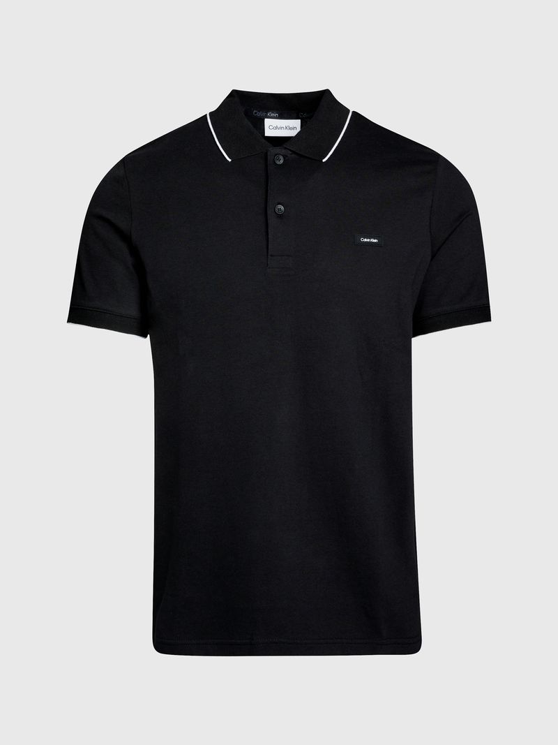 Polo-slim-de-pique-de-algodon