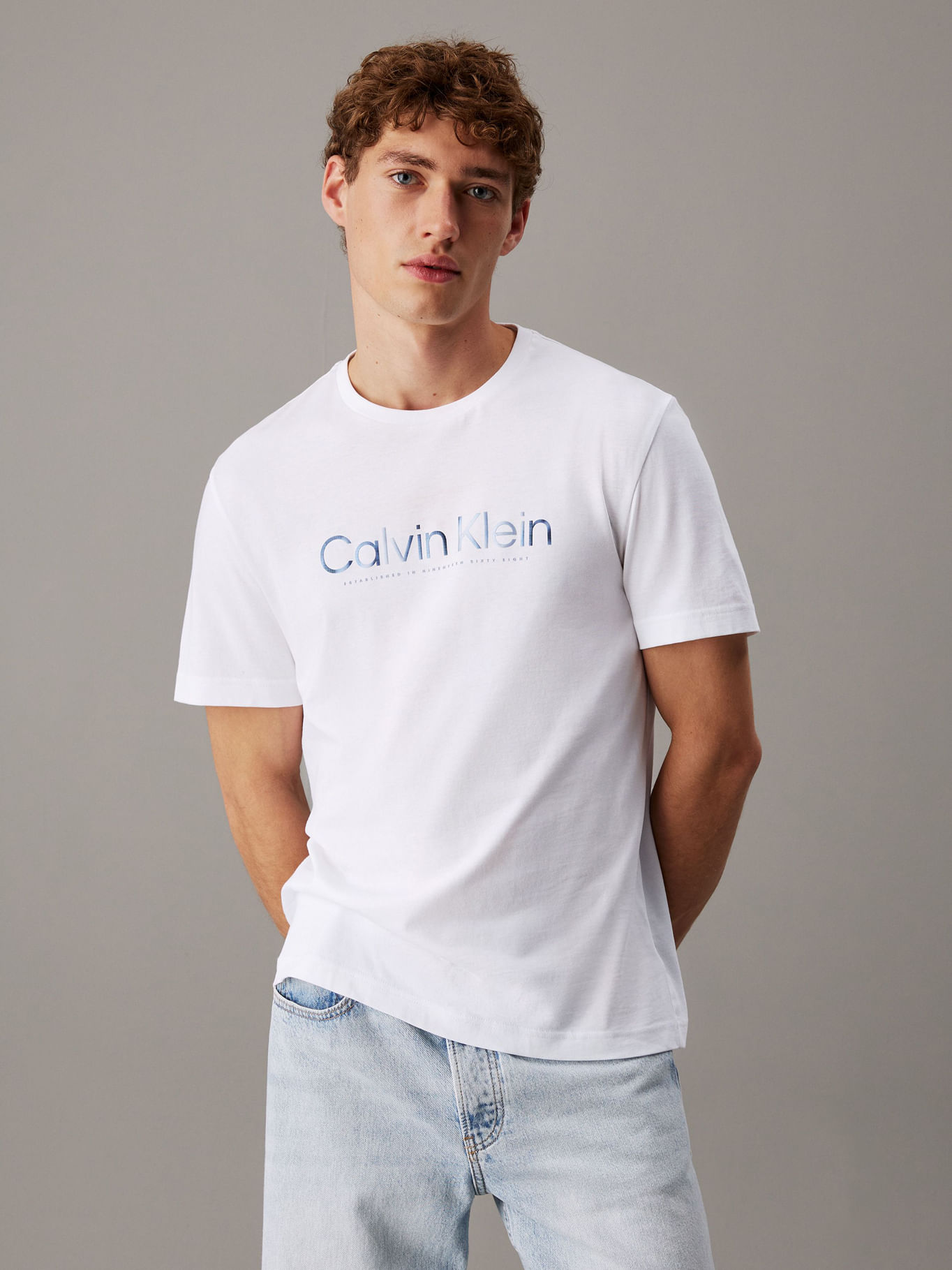 Playera con logo Calvin Klein GT