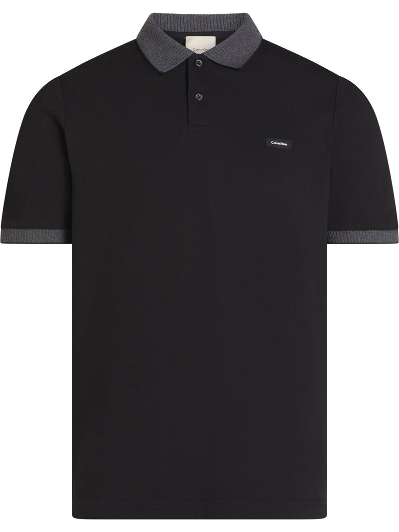 Polo-de-pique-elastico-jaspeado