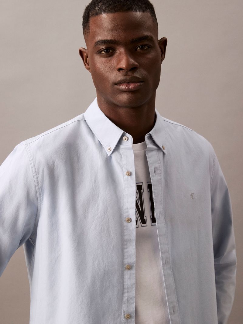 Camisa-clasica-de-algodon-Oxford